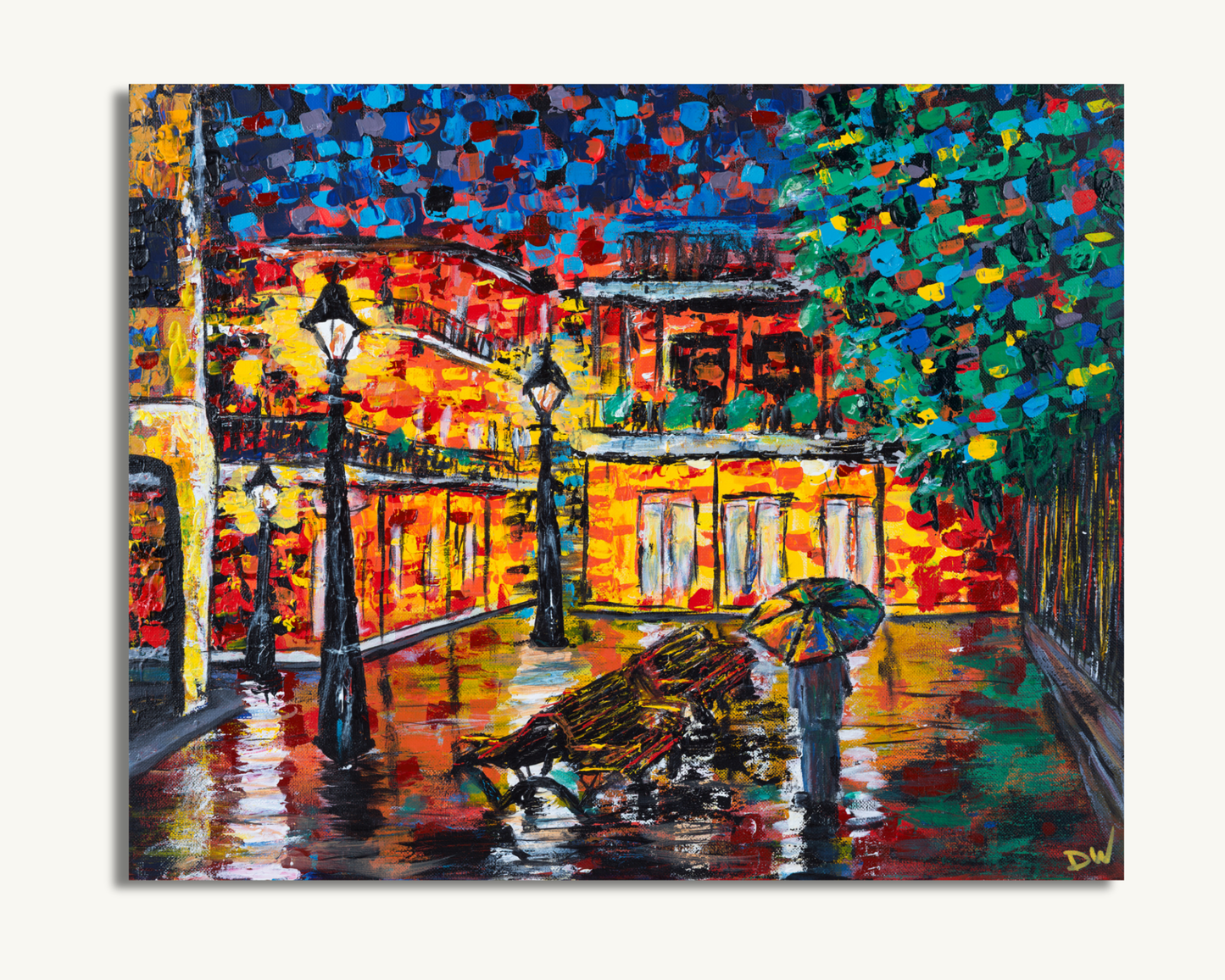 Waiting In The Rain, At Jackson Square